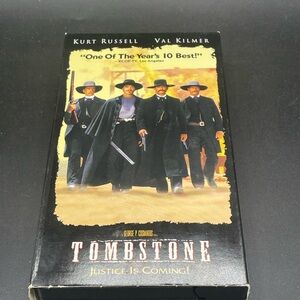 Tombstone VHS Tape - Black Cover